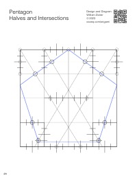 Pentagon Halves and Intersections